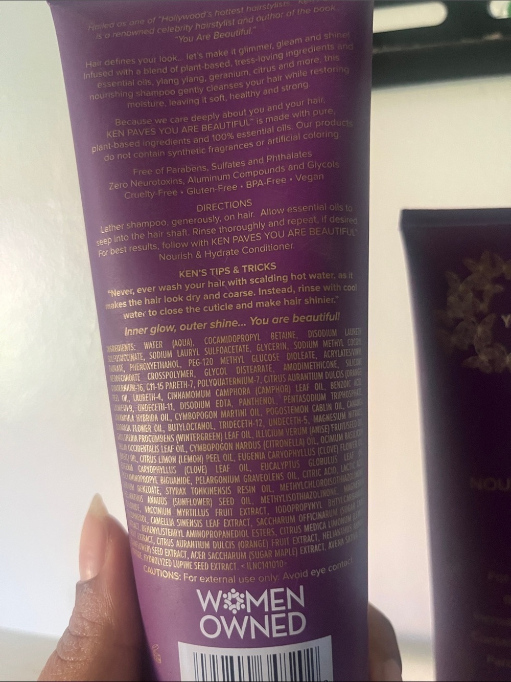 You Are Beautiful Nourish & Hydrate Shampoo - Purple - Picture 4 of 4